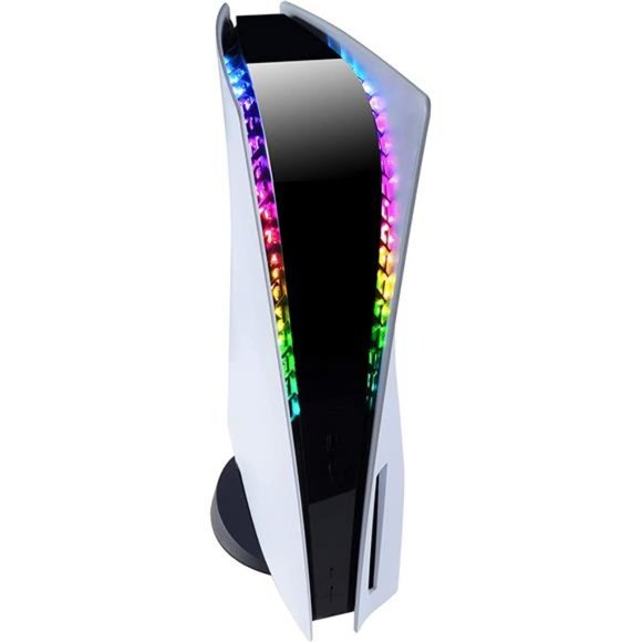 RGB LED Light Strip for ps5 Console,7Colors 29Effects DIY Decoration Accessories - Picture 1 of 6